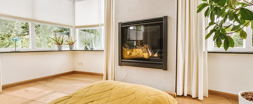 Residential Fireplace Ceramic Glass Installation in Stillwater, OK