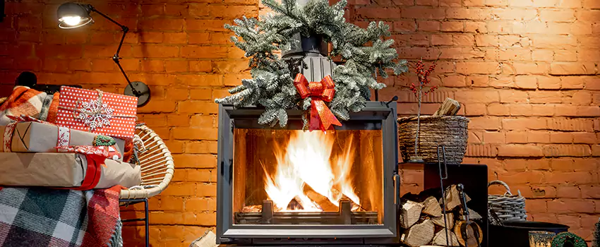 Travis Industries Linear Gas Fireplace Installation in Stillwater, Oklahoma