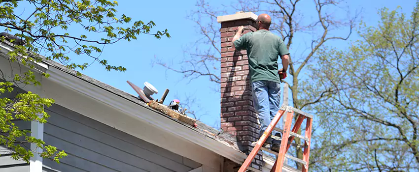Vinyl and PVC Chimney Flashing Installation in Stillwater, OK