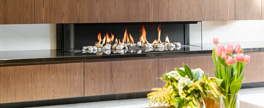 Double-height Fireplace Design Refurbishment in Stillwater, Oklahoma