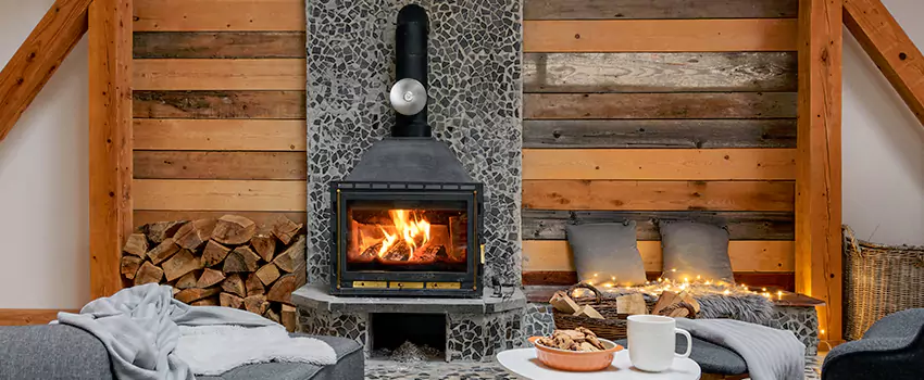 Thelin Hearth Products Direct Vent Gas Stove Fireplace Inspection in Stillwater, Oklahoma
